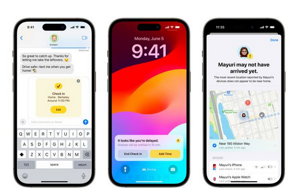 牡丹江苹果维修站分享如何在iPhone上使用平安确认功能 
