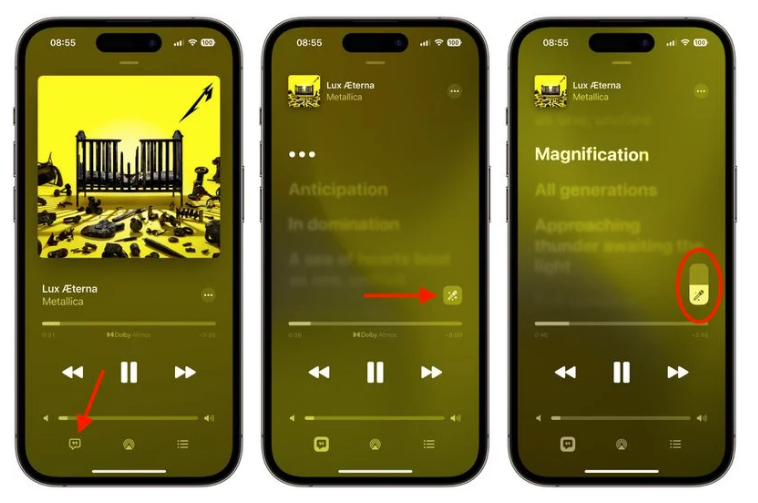 牡丹江苹果服务网点分享iOS 16.2 全新功能：在 iPhone 或 iPad 上使用 Apple Music 唱歌 