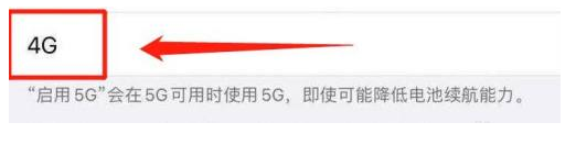 牡丹江苹果13维修分享iPhone 13恒定4G设置方法 