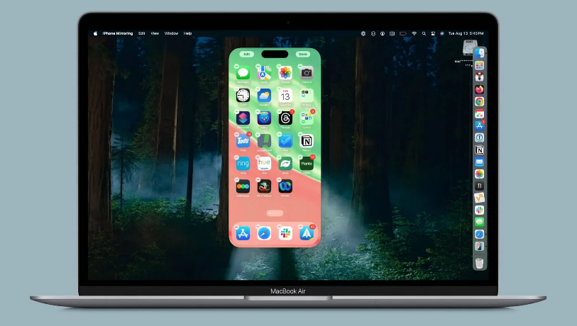 牡丹江苹果手机维修分享苹果 macOS 15 Sequoia 和 iOS 18 的 iPhone 投屏功能升级 